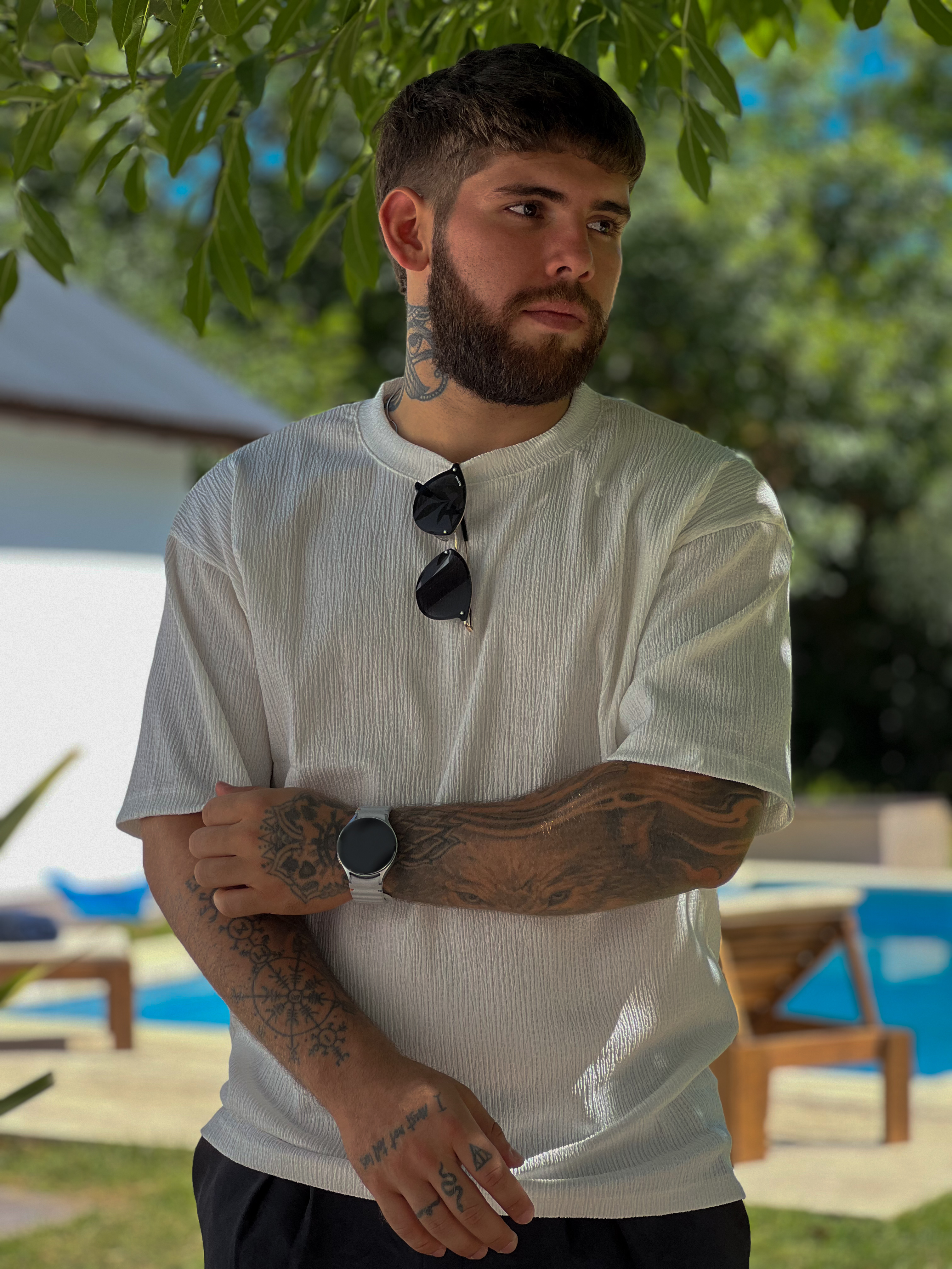 Remera Rustica Blanca